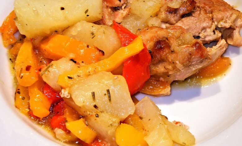 Chicken and Roasted Potatoes