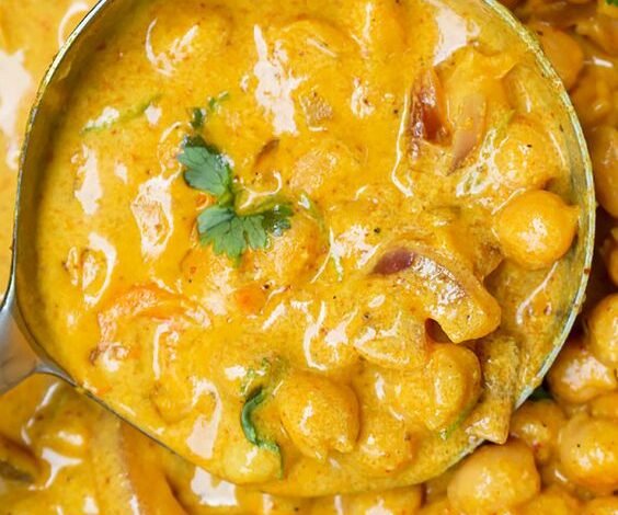Chickpea Curry Recipe | Delicious Indian Chickpea Curry