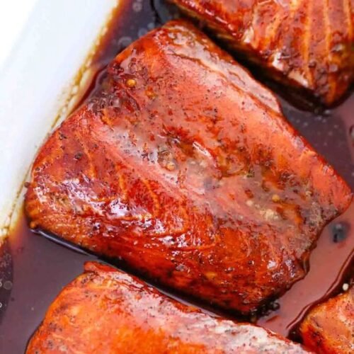 Maple Syrup Salmon Recipe | Maple Syrup Soy Sauce Salmon