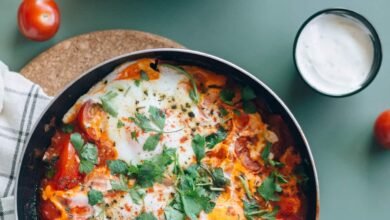 Easy Shakshuka Recipe With Eggs | Shakshuka Breakfast