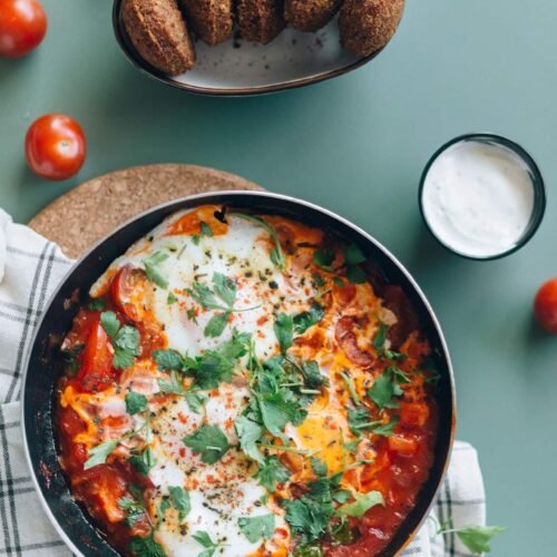 Easy Shakshuka Recipe With Eggs | Shakshuka Breakfast