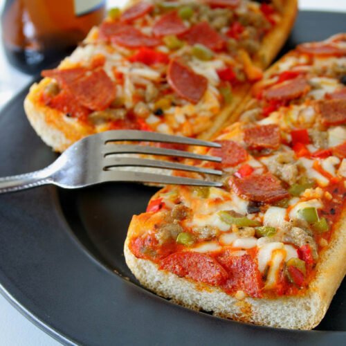 red baron french bread pizza air fryer