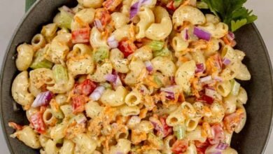 Vegan Macaroni Salad - Macaroni Salad Vegetarian Recipe