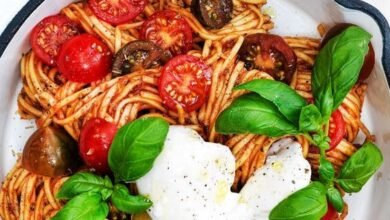 Burrata Spaghetti Recipe | Delicious Spaghetti Burrata