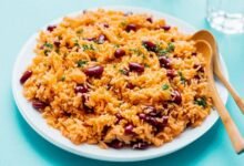Vegan Spanish Rice and Beans | Spanish Veg Dishes