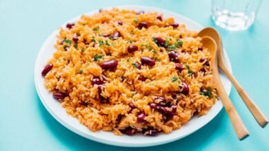 Vegan Spanish Rice and Beans | Spanish Veg Dishes